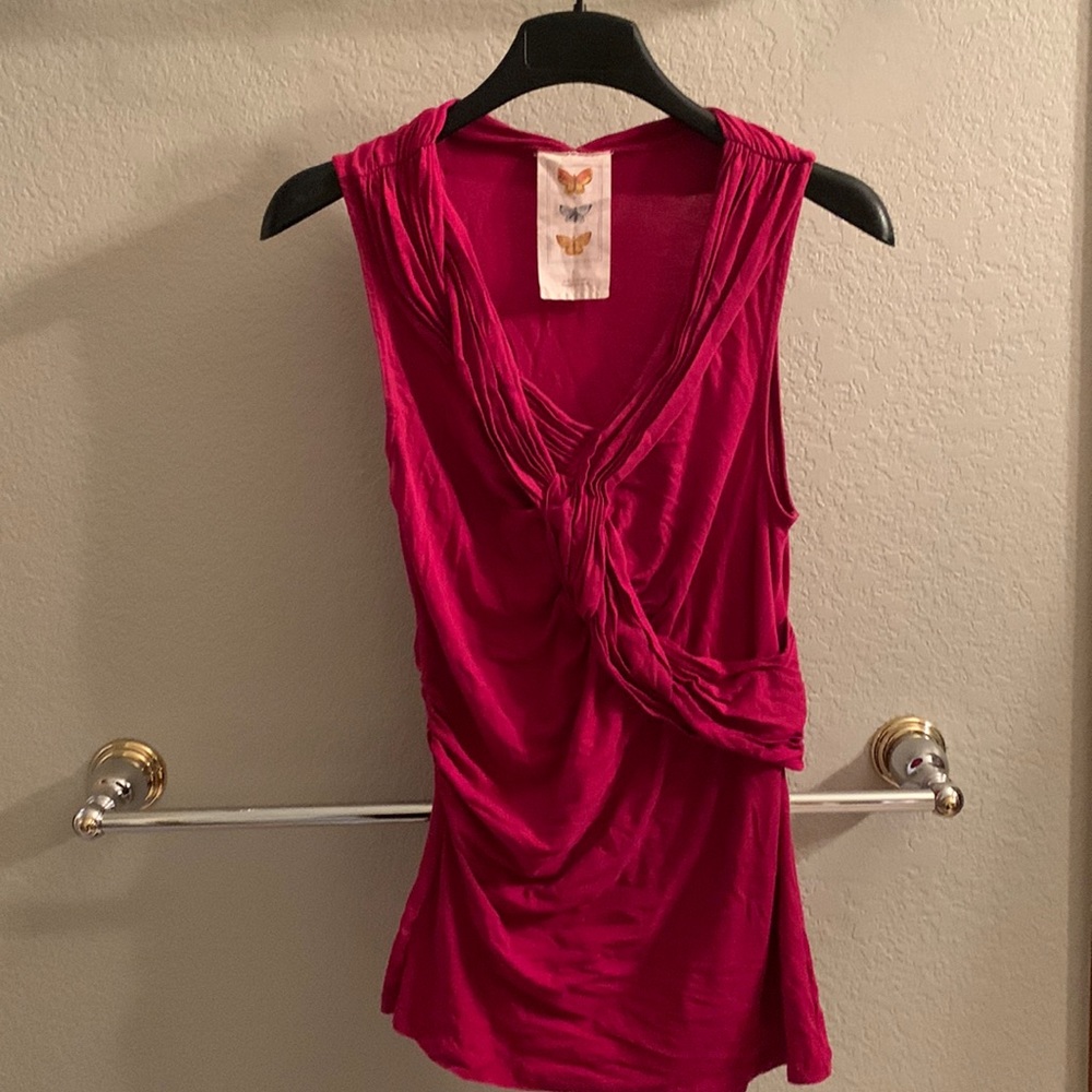 Pink Anthropologie Tank
